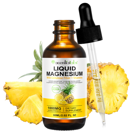 Magneziu • Picături lichide • Ananas