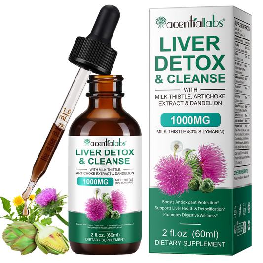 Detoxifiere și curățare a ficatului • Picături lichide