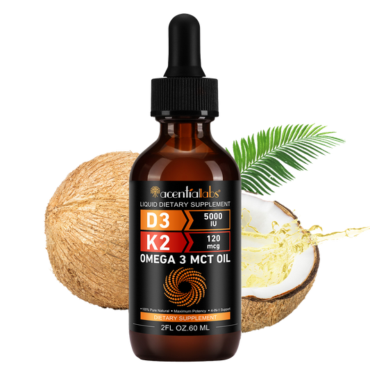 Vitamina D3 și K2 • Picături lichide