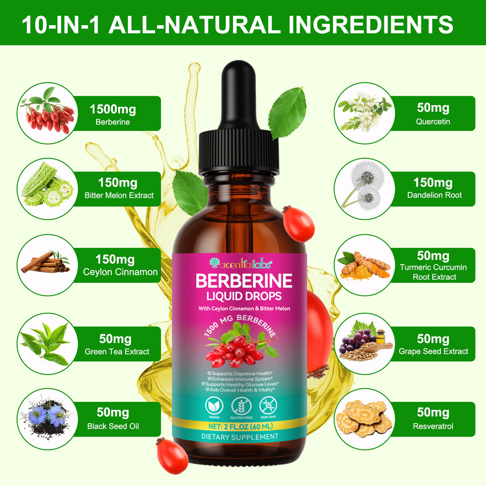 Berberine Extract • Liquid Drops