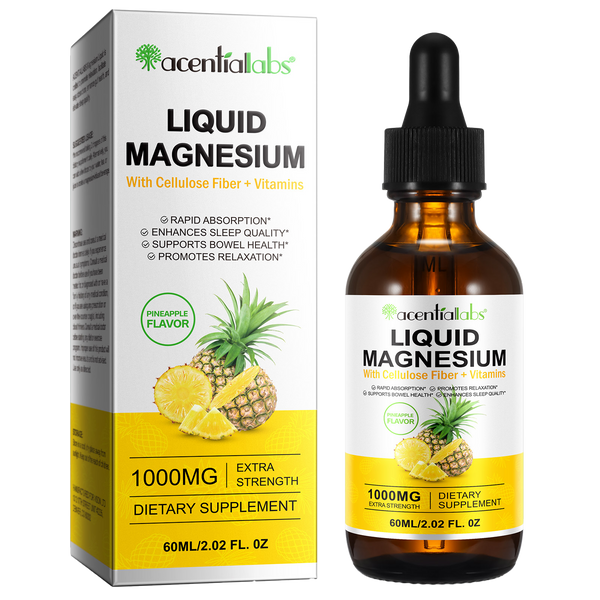 Magneziu • Picături lichide • Ananas