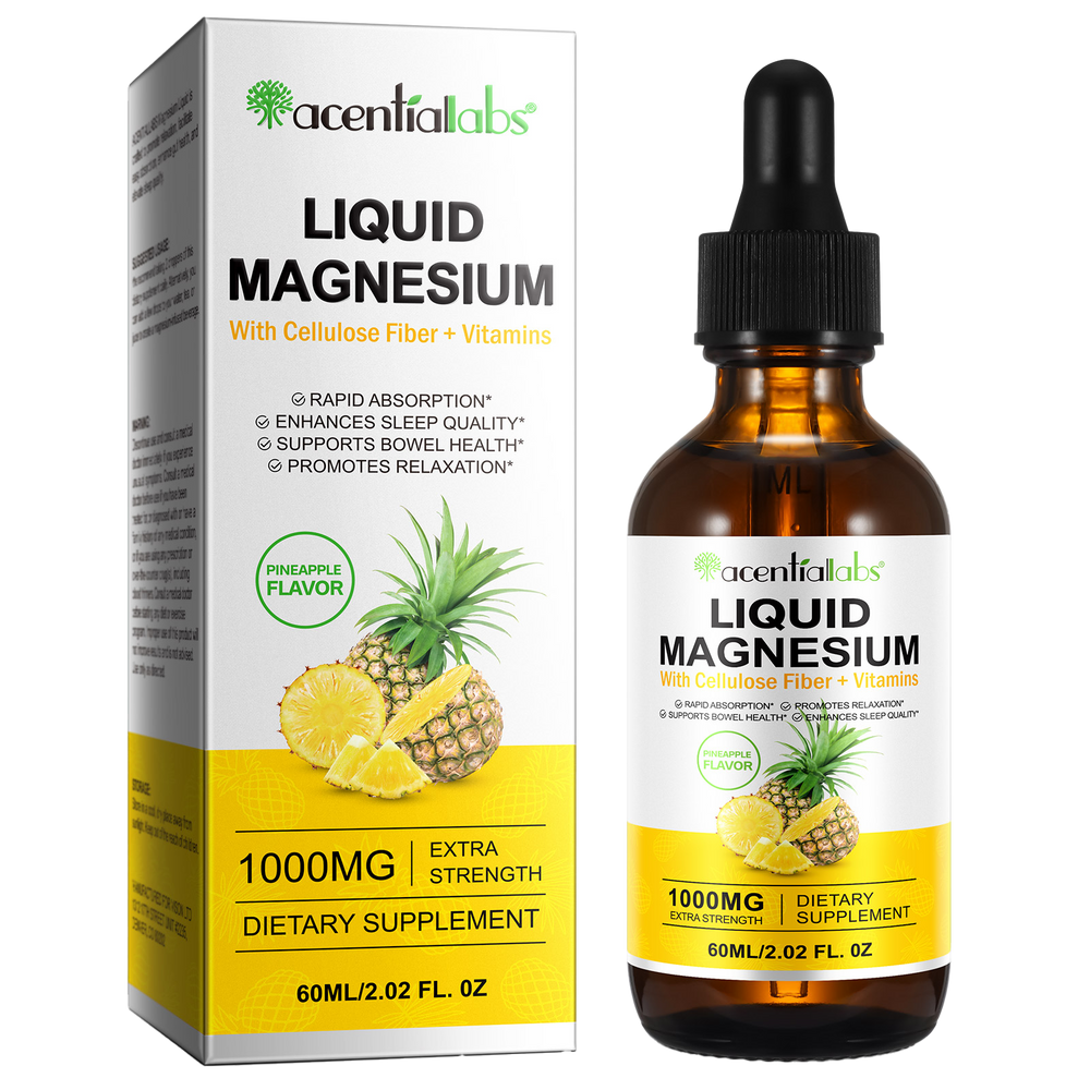Magneziu • Picături lichide • Ananas