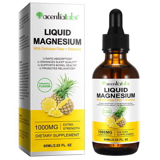 Magneziu • Picături lichide • Ananas