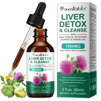 Detoxifiere și curățare a ficatului • Picături lichide