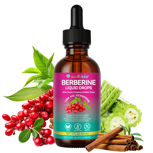 Extract de berberină • Picături lichide