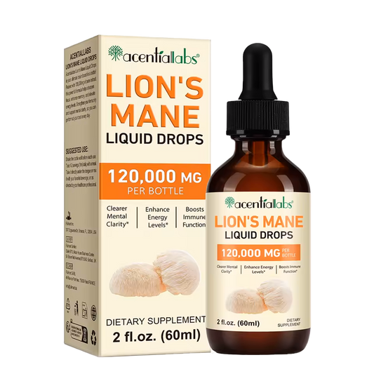 Extract de coamă de leu • Picături lichide