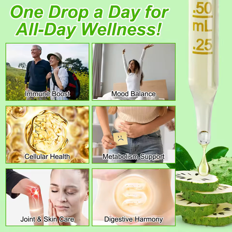 Soursop Graviola Extract • Liquid Drops
