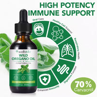 Extract de ulei de oregano • Picături lichide