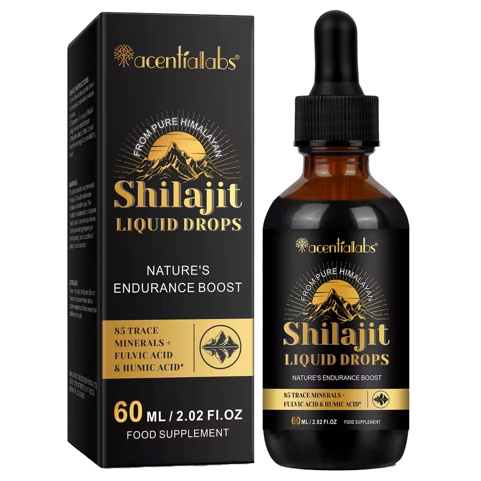 Shilajit • Picături lichide