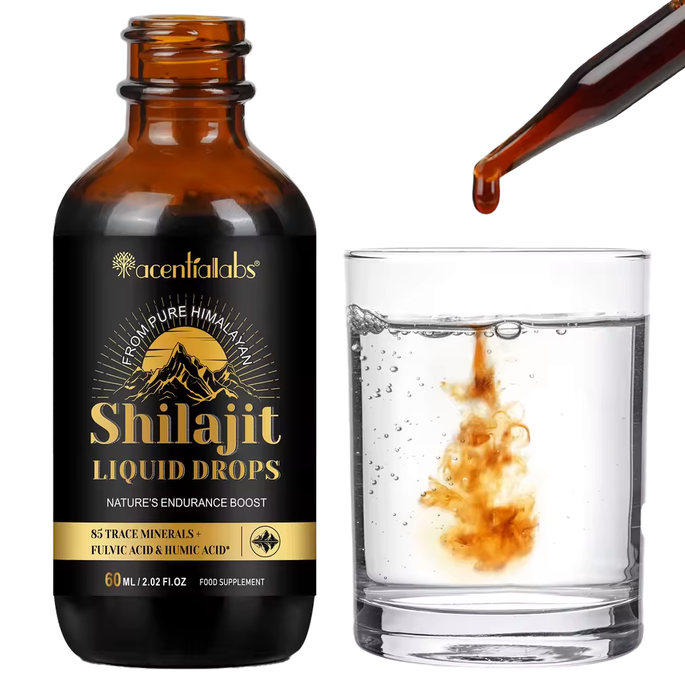 Shilajit • Picături lichide