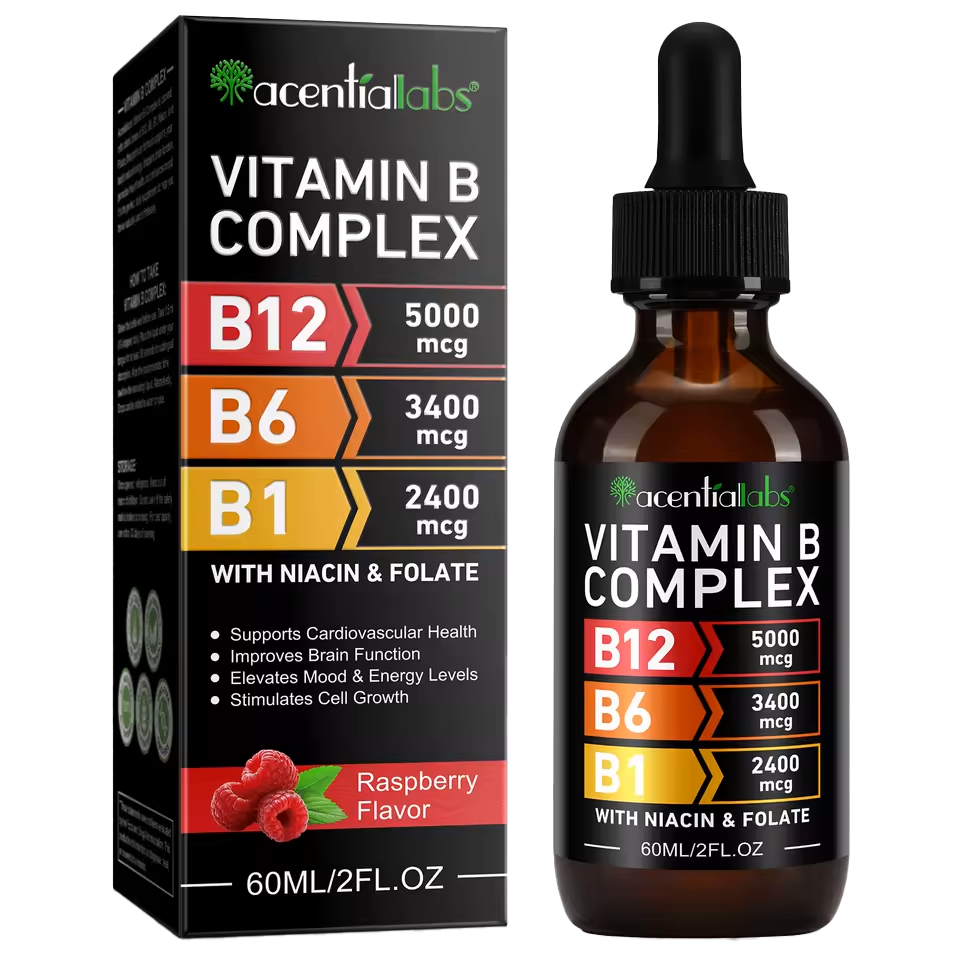 Complex de vitamine B • Picături lichide
