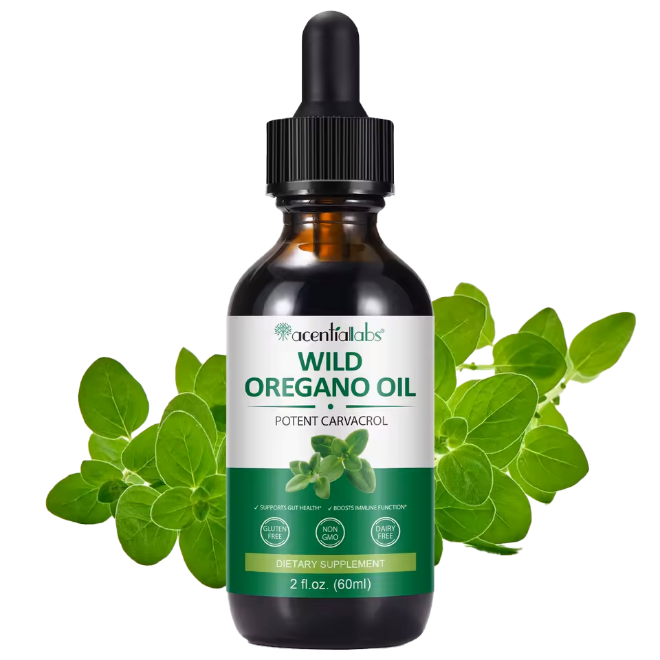 Extract de ulei de oregano • Picături lichide